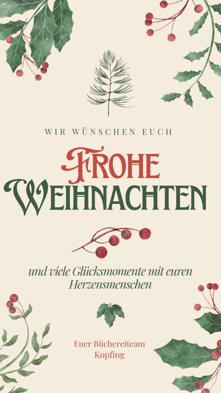 Frohe Weihnachten