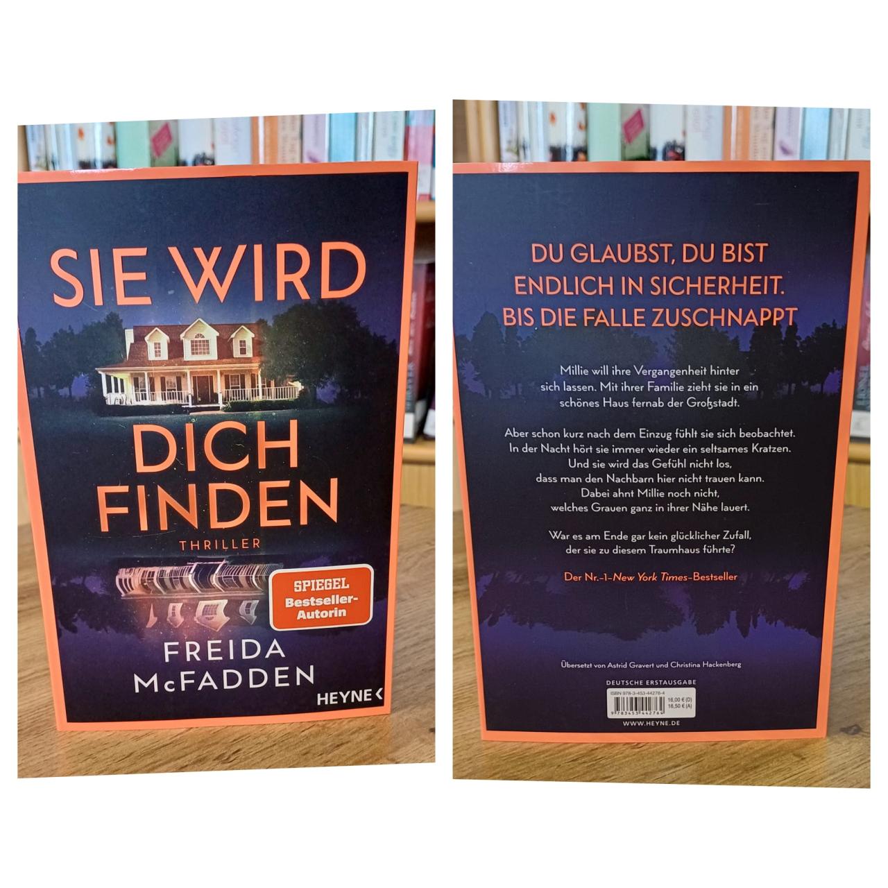 Buch Sie wird dich finden