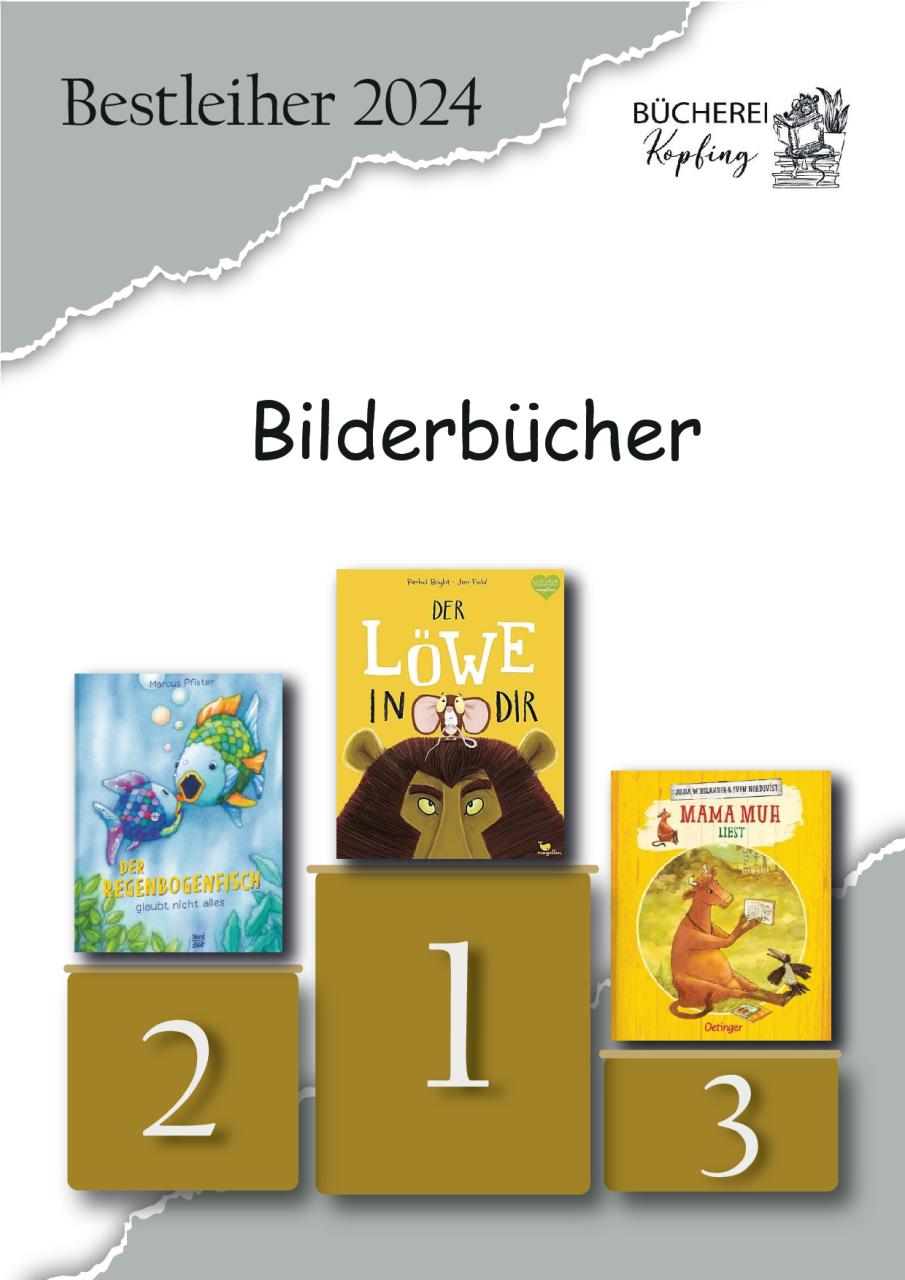Bestleiher Bilderbücher 2024