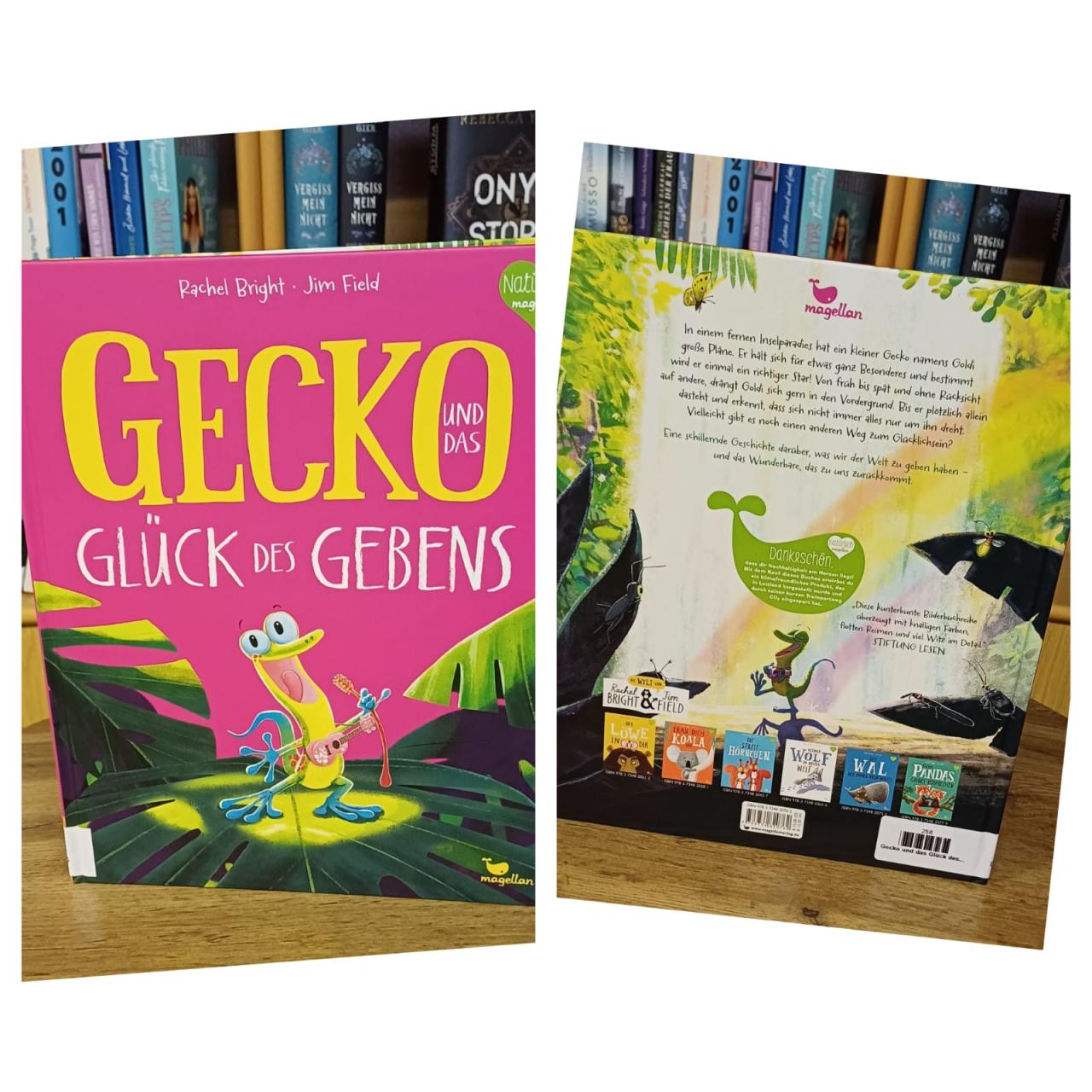 Buch Gecko und das Glück des Gebens