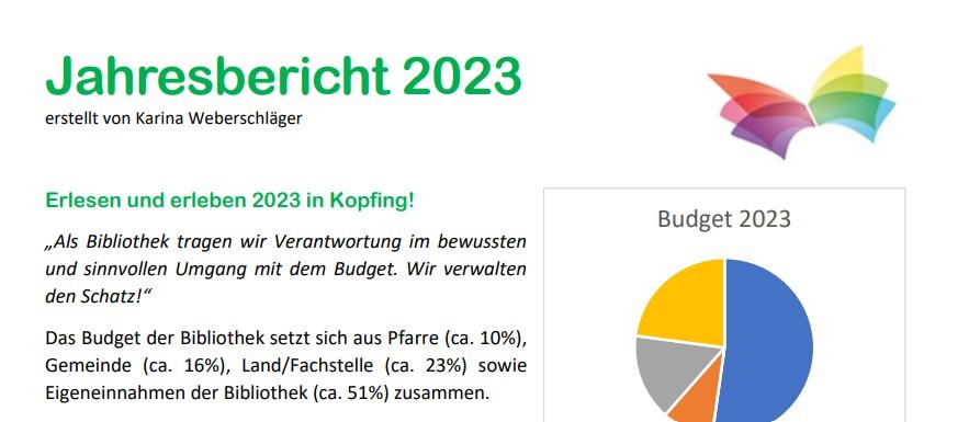 Jahresbericht 2023