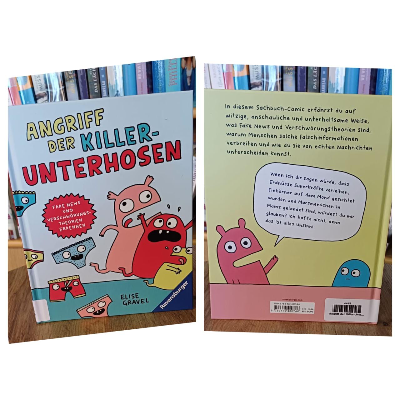 Buch Angriff der Killer-Unterhosen