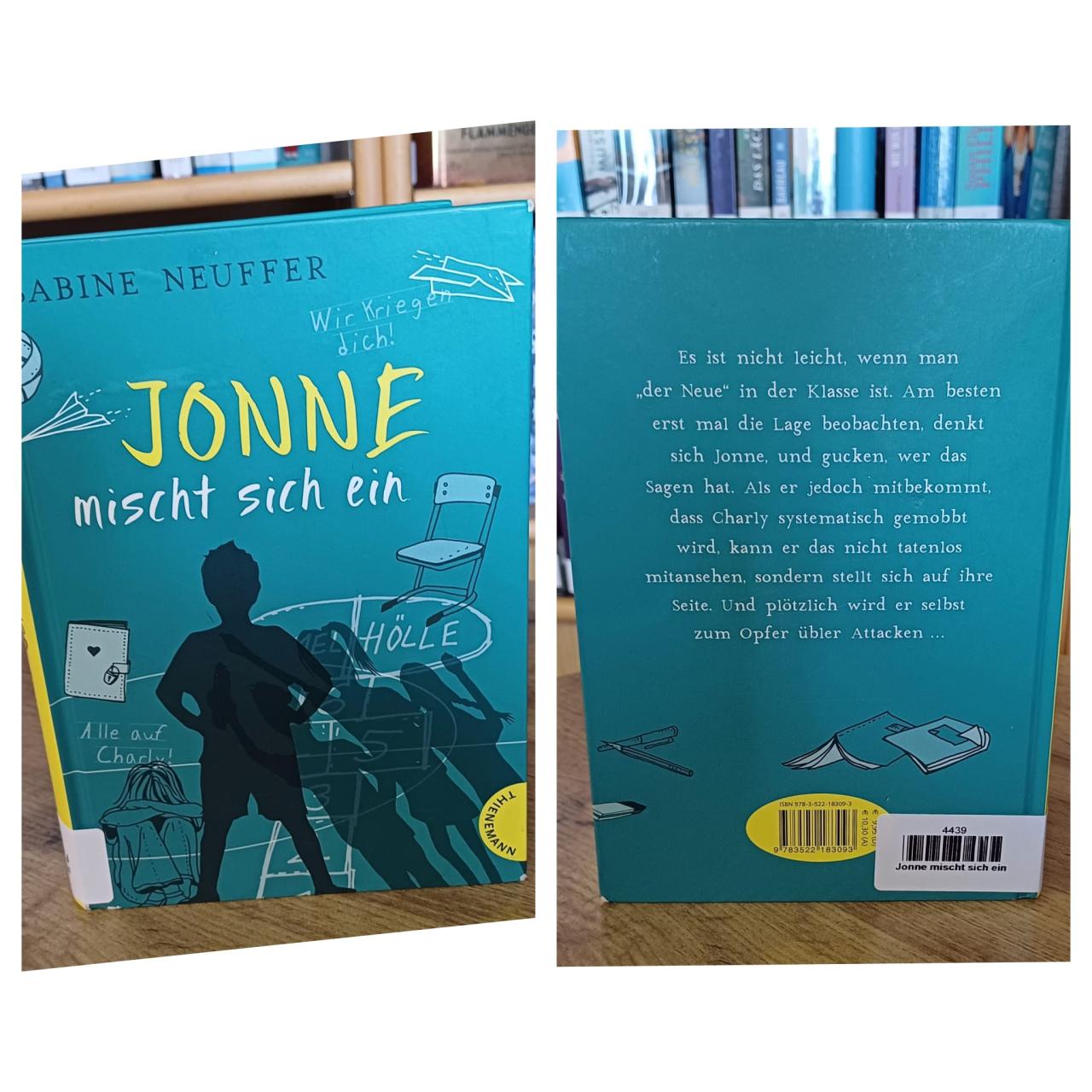 Buch Jonne mischt sich ein