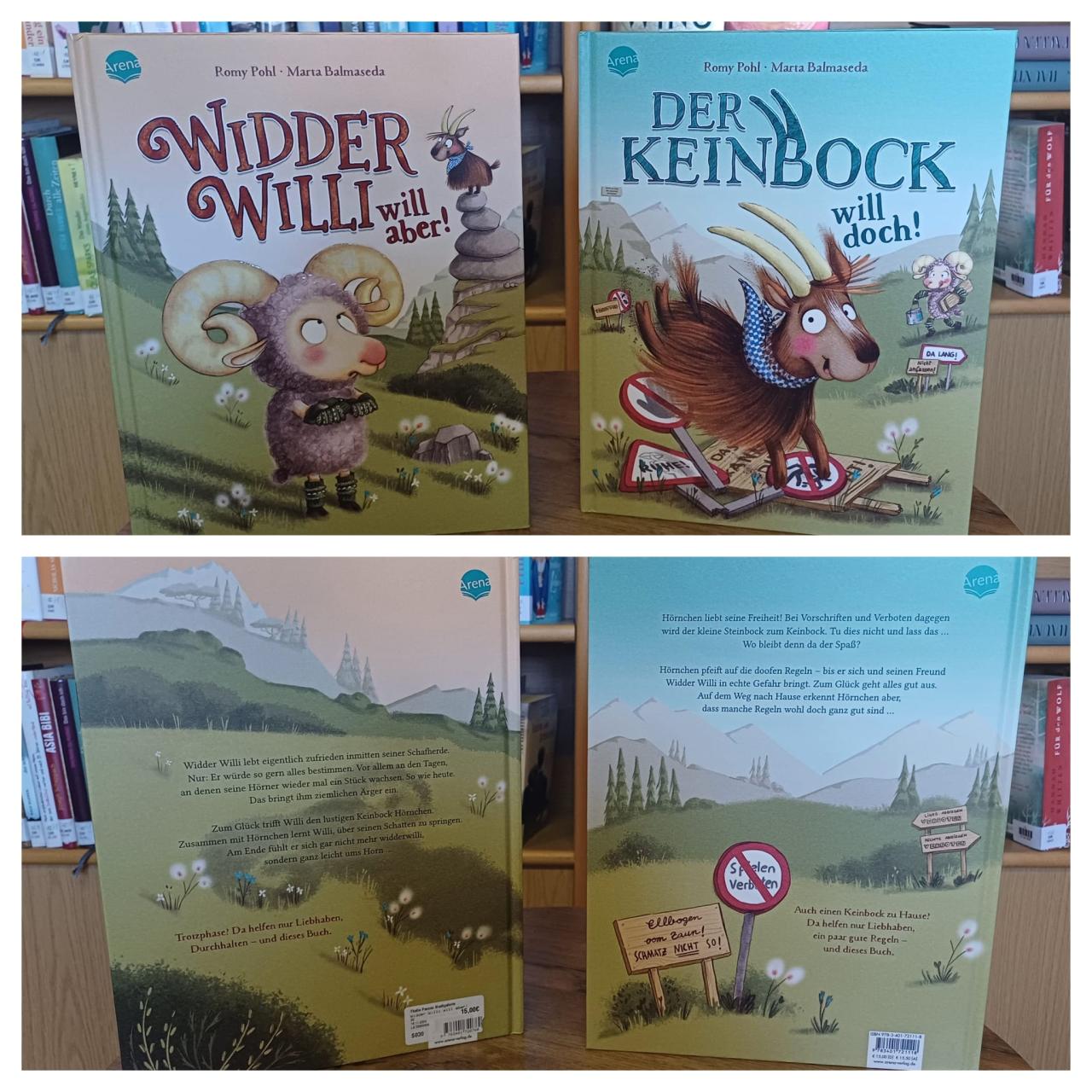 Buch Widder Willi + Der Keinbock