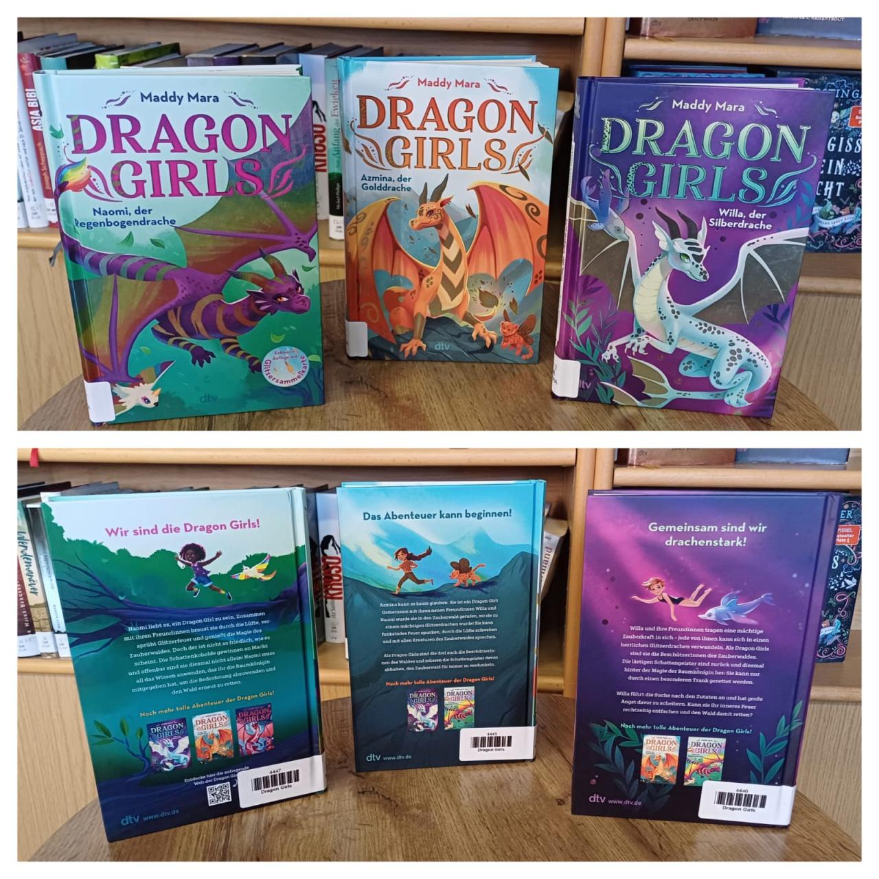 Buchreihe Dragon Girls