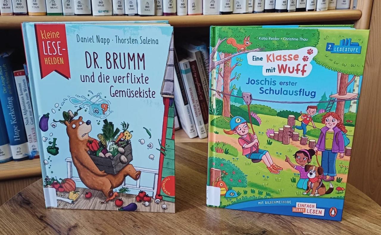 Buch Dr. Brumm und die verflixte Gemüsekiste + Eine Klasse mit Wuff