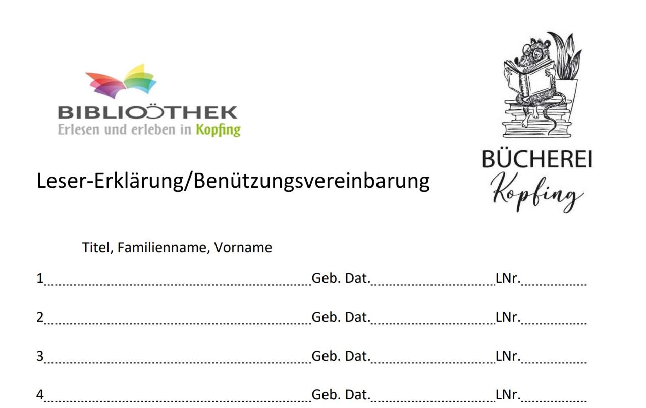 Lesererklärung