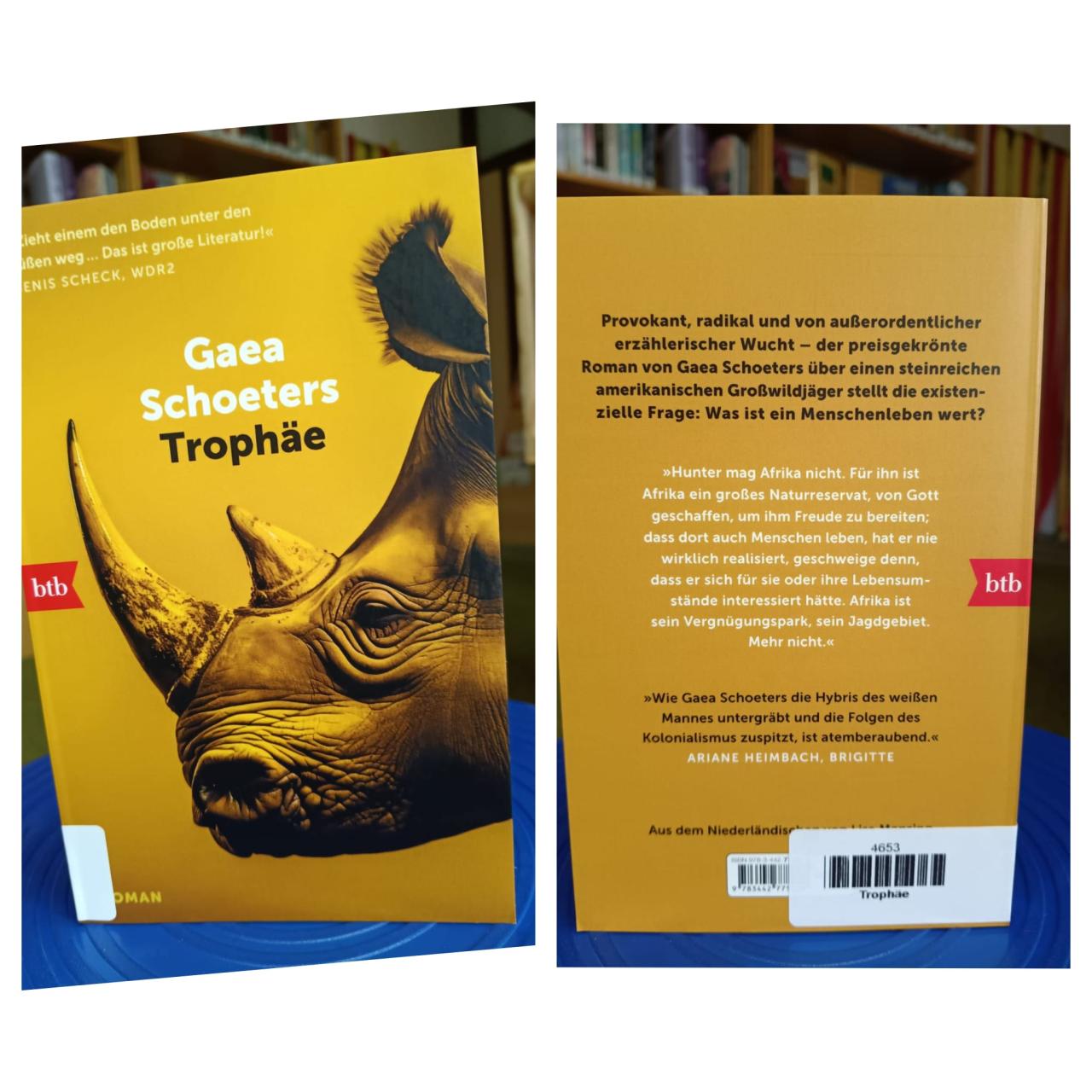 Buch Trophäe