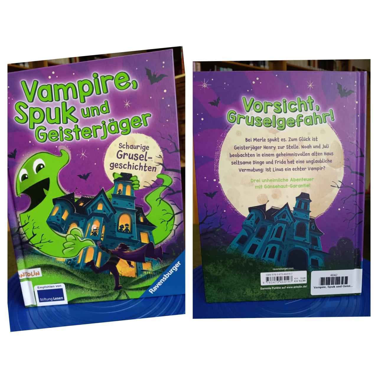 Buch Vampire, Spuk und Geisterjäger.