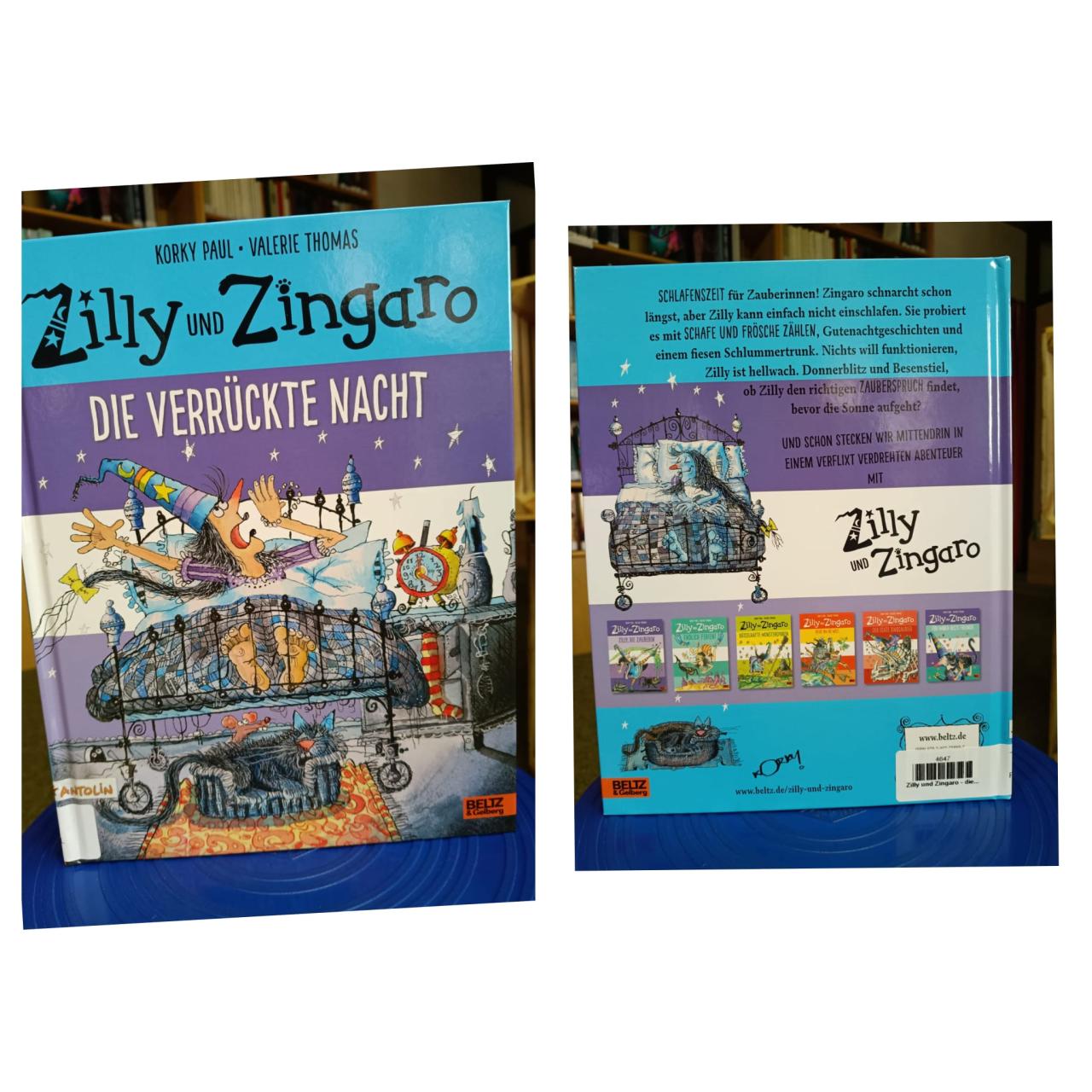 Buch Zilly und Zingaro Die verrückte Nacht