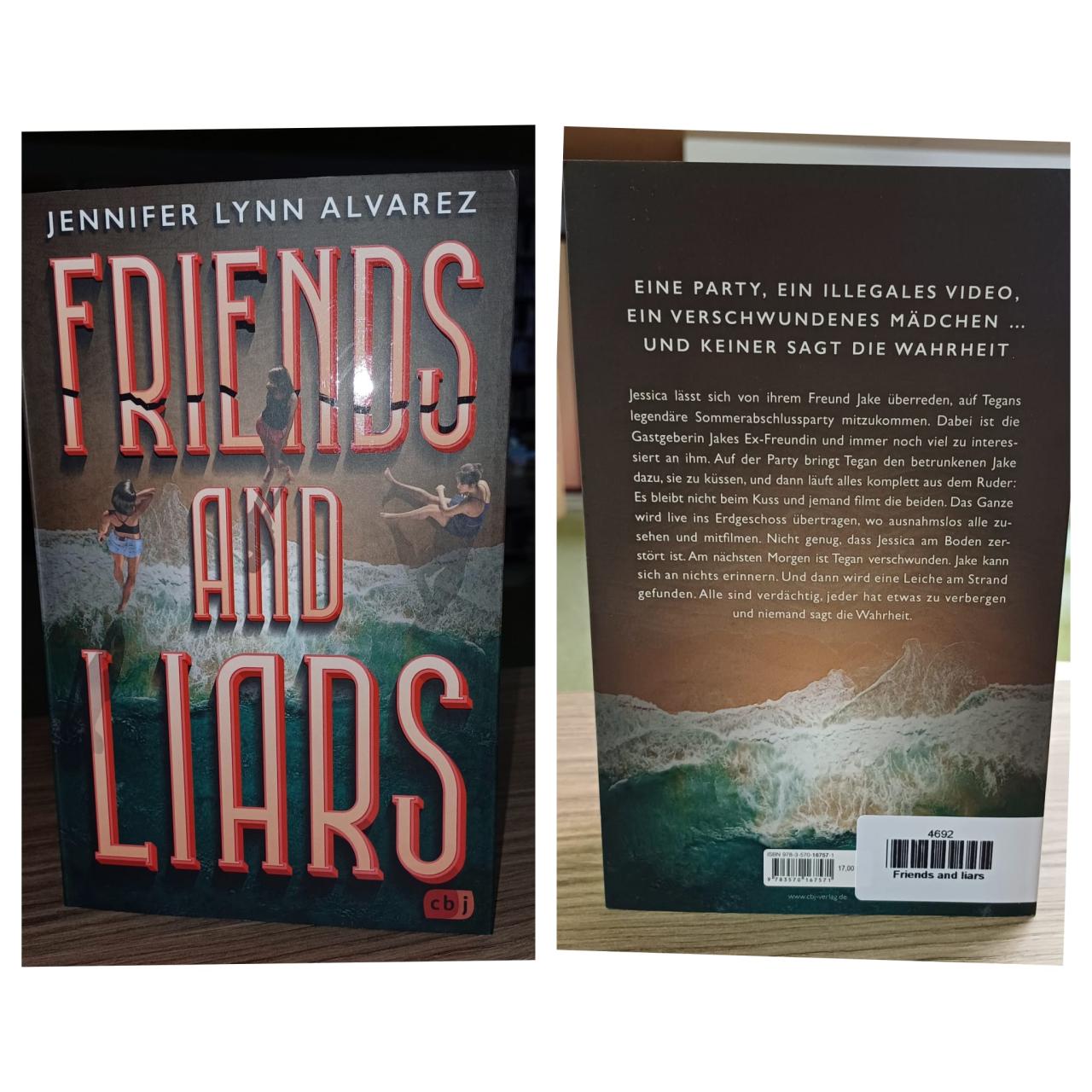 Buch Friends and Liars