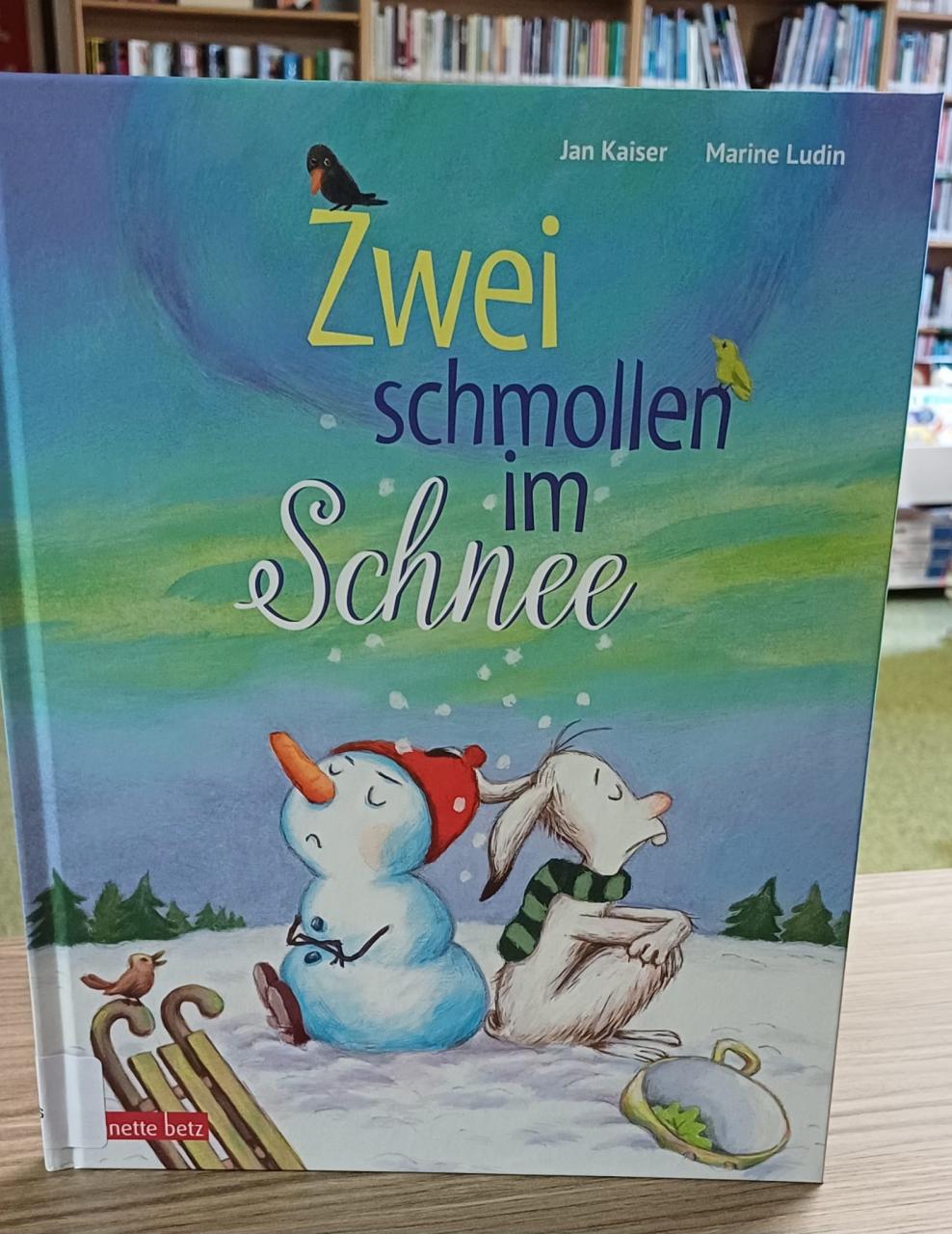 Buch Zwei schmollen im Schnee