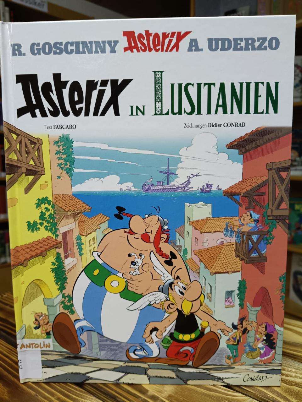 Buch Axterix in Lusitanien