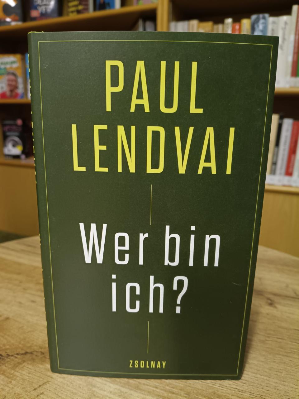 Buch Lendvai Wer bin ich