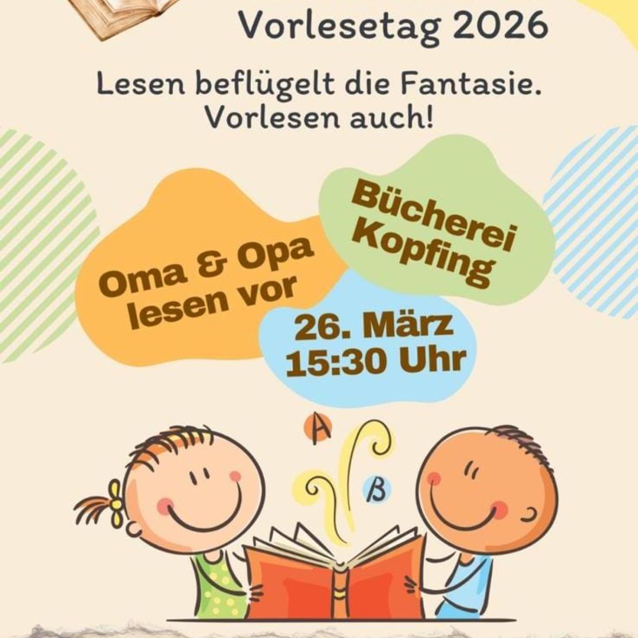 Flyer Vorlesetag