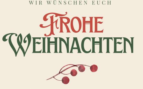 Frohe Weihnachten